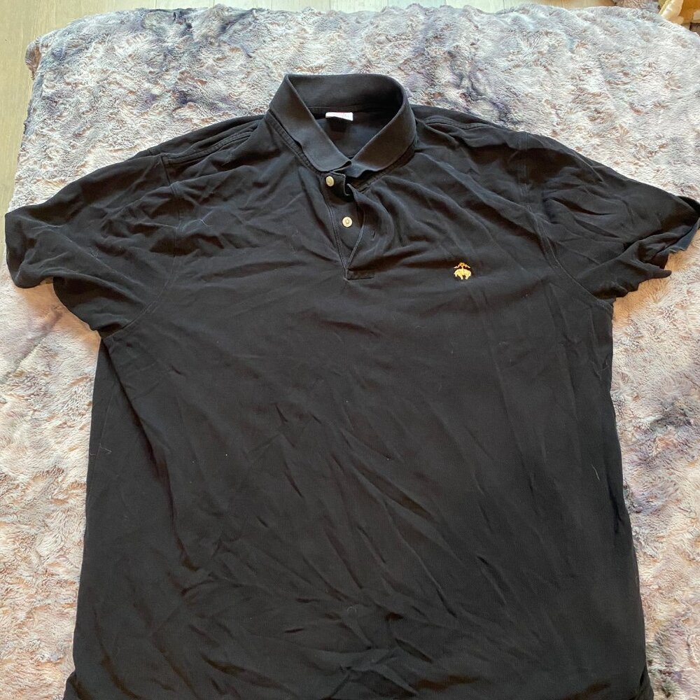 Black Men's Brooks Brothers Polo